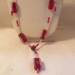 Necklace and earrings set